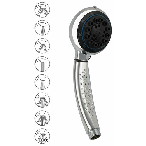 BRIMIX 090 Лейка душевая массажная 7 режимов Лейка для душа 573₽