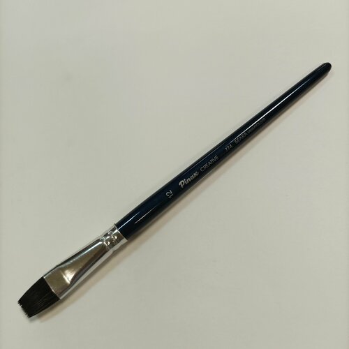 Кисть белка имитация Creative плоская N 12 короткая ручка Pinax кисть щетина плоская 10 короткая ручка дерево creative pinax 154010
