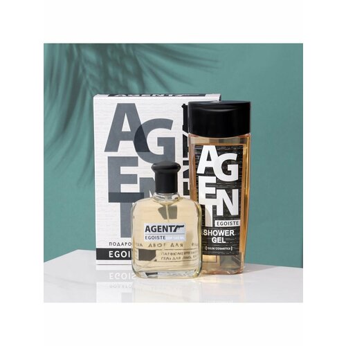 Подарочный набор для мужчин Agent Egoiste гель для душа 250 669₽