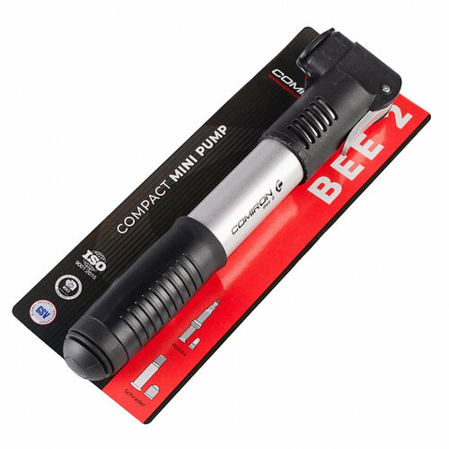 Насос велосипедный Comiron Bee 2 Серебристый 770₽