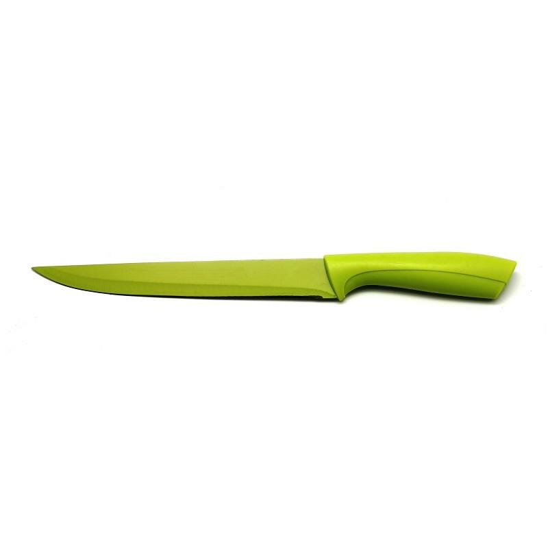 Нож для нарезки Atlantis 20см зеленый - фото №2