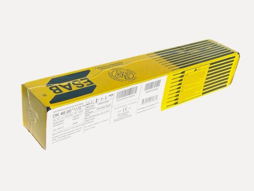 Изображение товара Электроды ESAB OK 46.00Р ф 2,5 мм х 350 мм (5,3кг)