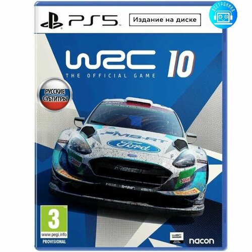 Игра WRC 10: FIA World Rally Championship (PS5) Русские субтитры настольная игра ралли