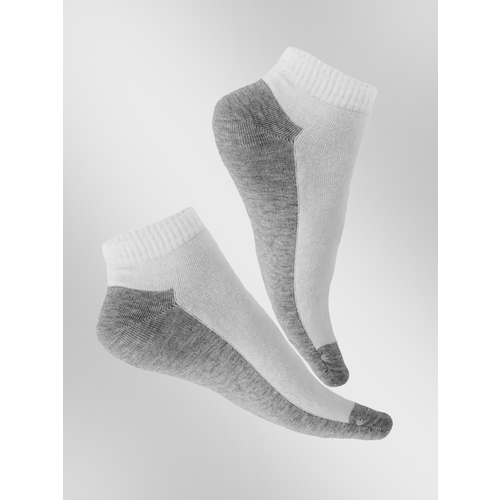 Носки , 10 пар, размер 36/41, белый, серый носки 10 пар размер 36 41 серый белый черный