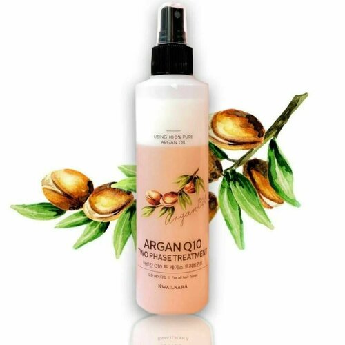 KWAILNARA Двухфазная спрей-сыворотка для волос Argan Q10 Two phase treatment 250 мл 799₽