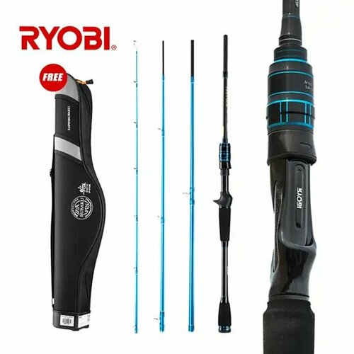 спиннинг штекерный ryobi maturity 2 10 4 26g Спиннинг складной Ryobi Num One 2,40м, 4 секции, кастинговый