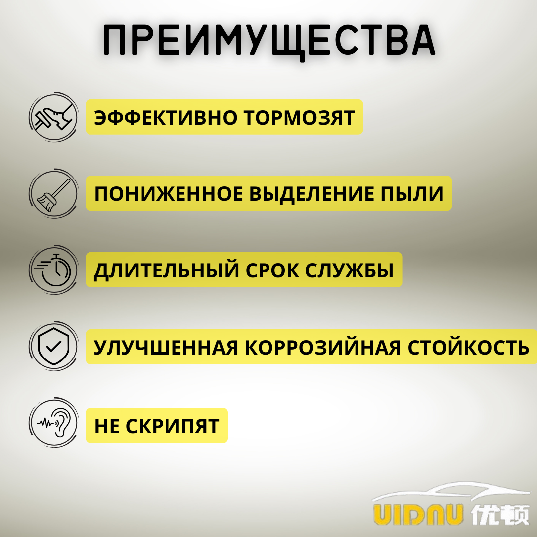 Задние керамические тормозные колодки Форд Транзит Ford Transit 2.2TDCi 14> CK4Z-2200-A — фото 1