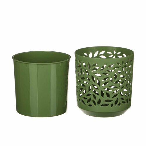 Кашпо 25 л оливка 596₽