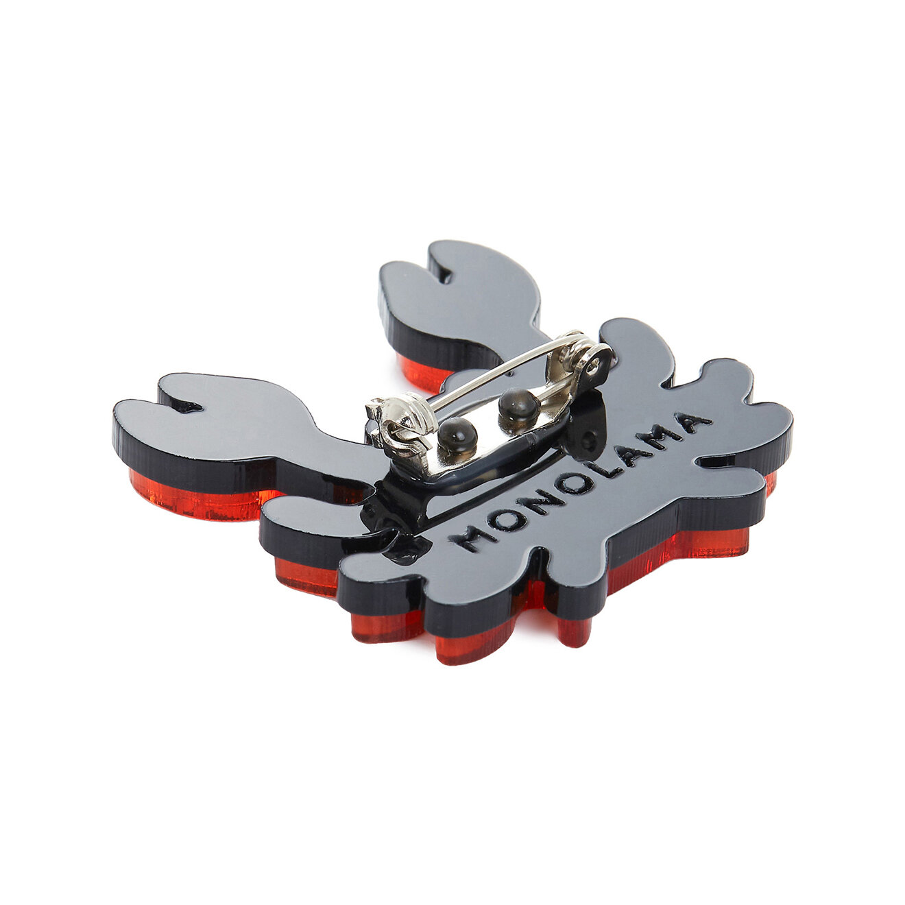 Брошь MONOLAMA, красный — фото 1