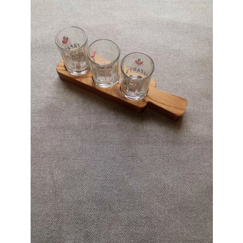 Подставка для шотов шутница с ручкой