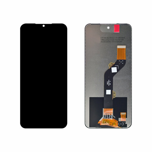 Дисплей (экран) в сборе с тачскрином для Infinix Hot 12 Play NFC, Hot 20, 20 Play, Hot 12, Note 12i, Pova 4 / 720x1640 черный