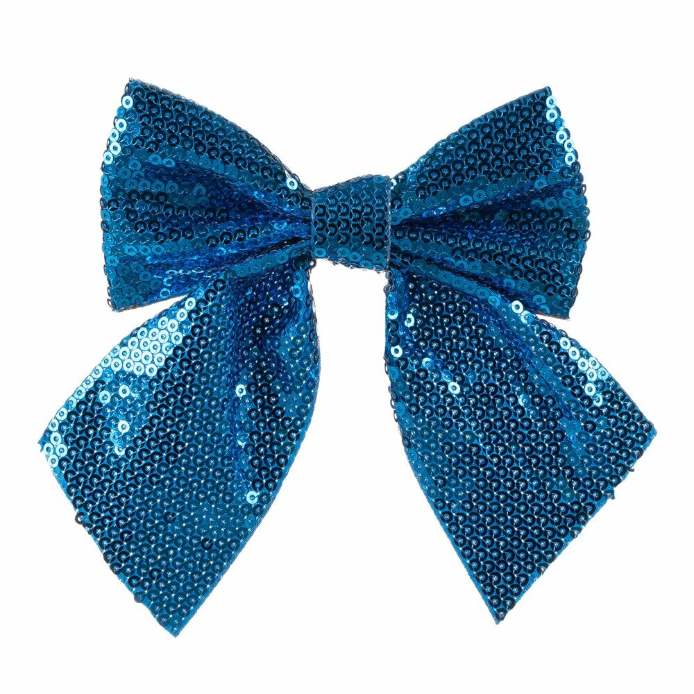 Набор декоративных бантов Santi 12х14 см 2 шт синий