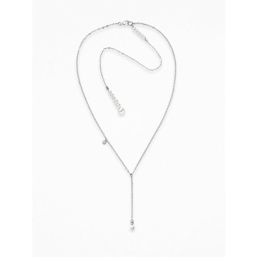Колье O-Sh, длина 41 см, серебряный