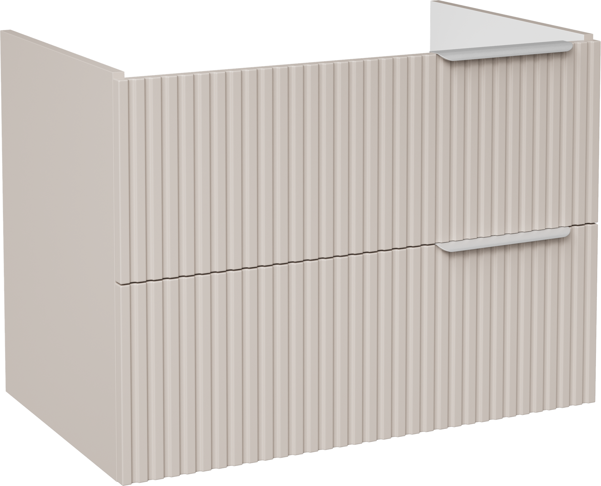 Тумба под раковину STWORKI Хаммель 75 бежевая