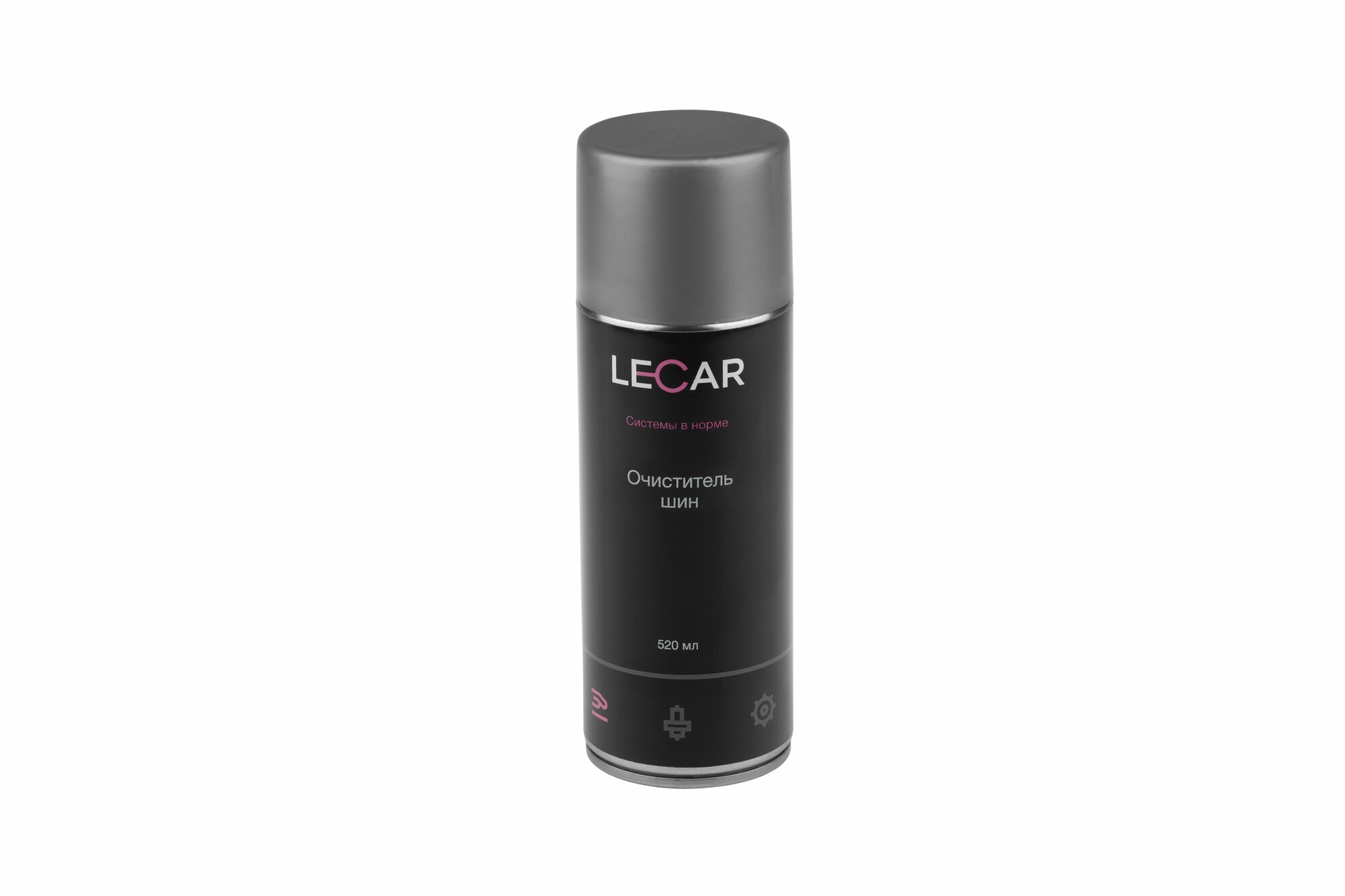 Очиститель шин Lecar аэрозоль 520 мл LECAR LECAR000013212