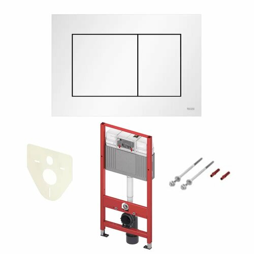 TECEbase 2.0 c белой матовой панелью смыва Now К440417