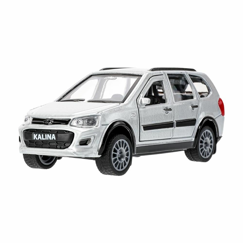 Технопарк Металлическая модель Lada Kalina Cross серебристая