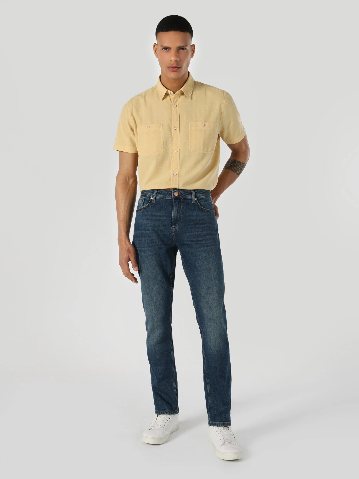 Джинсы COLIN'S 067 JACK Regular Fit, размер 31/34, cиний
