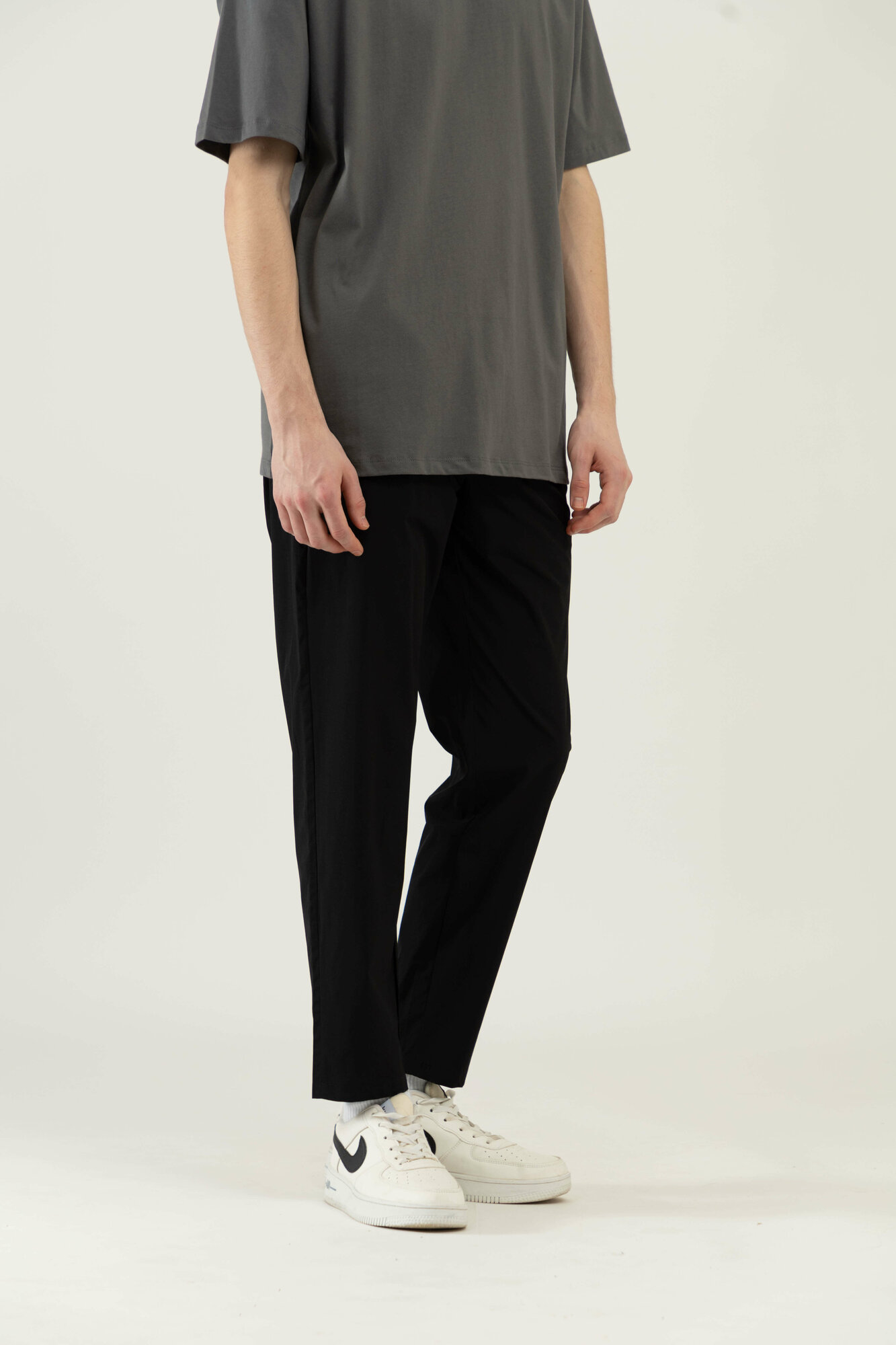 Брюки джоггеры TERRA PRO, размер 30, black