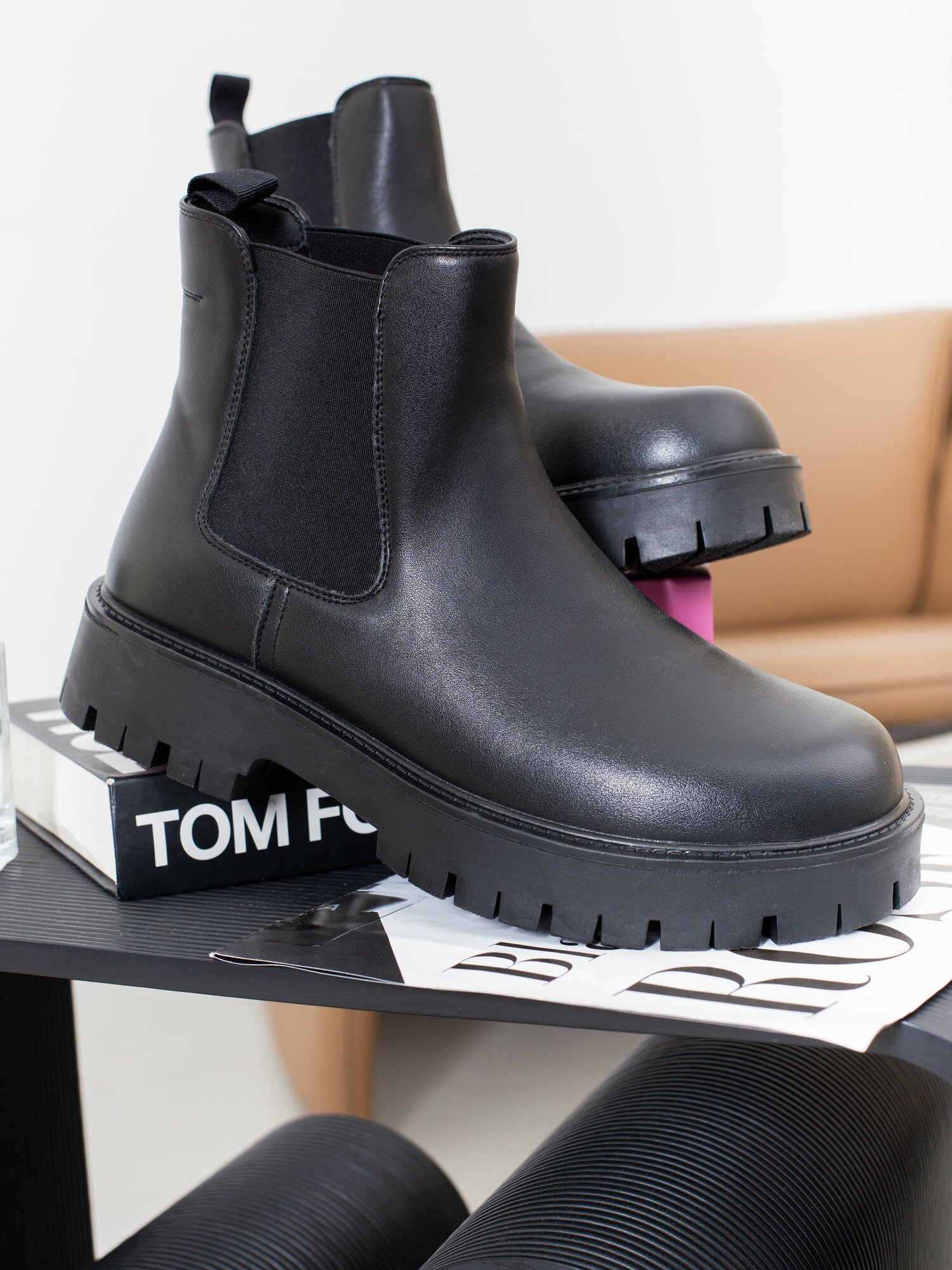 Ботильоны MADMAN, размер 42, черный