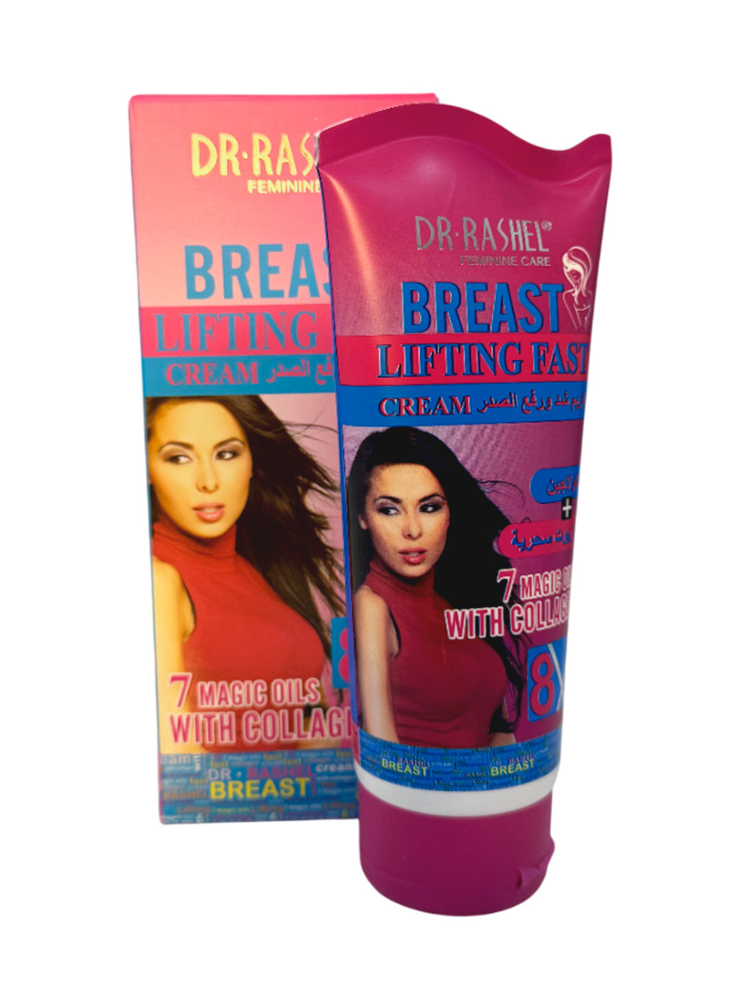 Крем для увеличения груди Dr.Rashel, увлажнение, упругость, объем, 150мл