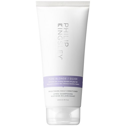 Philip Kingsley кондиционер Pure Blonde/Silver для светлых волос холодных оттенков, 200 мл philip kingsley pure blonde silver brightening daily shampoo