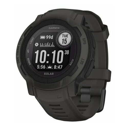 Умные часы Garmin Instinct 2 Solar графит 6340000₽