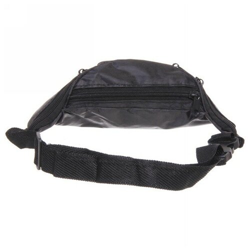 Сумка на пояс «Ультрамарин - Sports Style», цвет черный, 4 кармана, 29*13*7см сумка на пояс adidas run bag цвет черный s96354