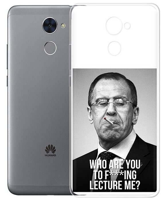 Чехол задняя-панель-накладка-бампер MyPads лавров для Huawei Enjoy 7 Plus/Y7 Prime противоударный