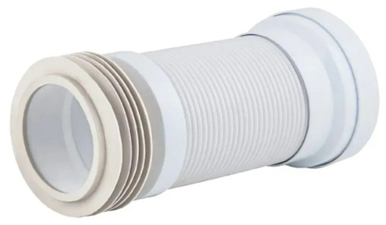 Усиленная гофра для унитаза армированная 250-570 мм D 110 ViEiR-PRO ( гофра для туалета 110 ) - фотография № 2