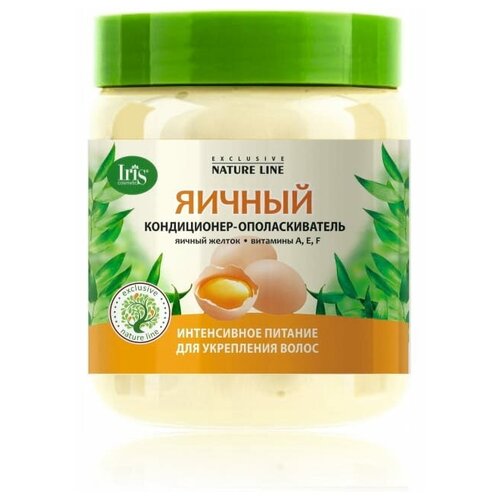 Iris Кондиционер-ополаскиватель Яичный серии EXCLUSIVE NATURE LINE, 500 мл