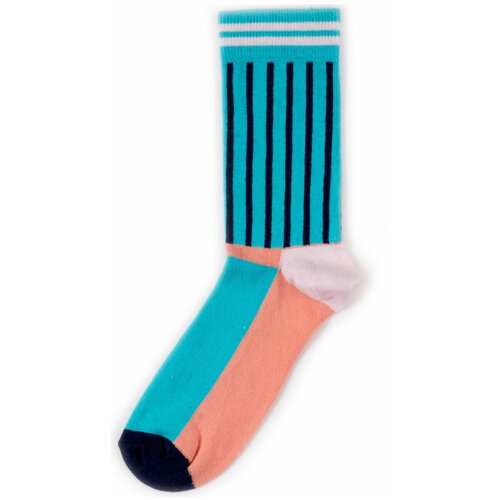 фото Женские носки sammy icon средние, фантазийные, размер 36-40, мультиколор