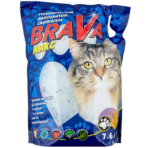 Впитывающий наполнитель Brava Микс, 3.8л, 1 шт.