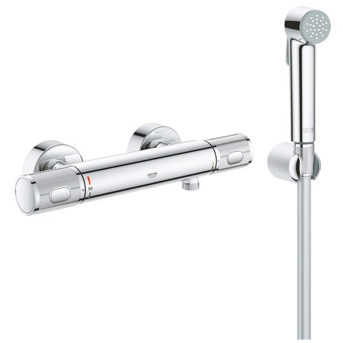 Душ гигиенический с термостатом 1 режим струи Grohe Grohtherm 1000 Performance 34776354