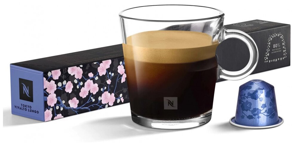 Кофе в капсулах Nespresso Tokyo Vivalto Lungo, 10 кап. в уп. - фотография № 3