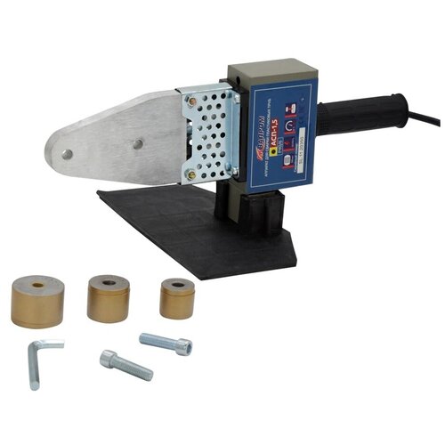 Аппарат для сварки полипропиленовых труб аквапром АСП-15 в пластиковом кейсе 3 насадки 20-32 мм 346000₽