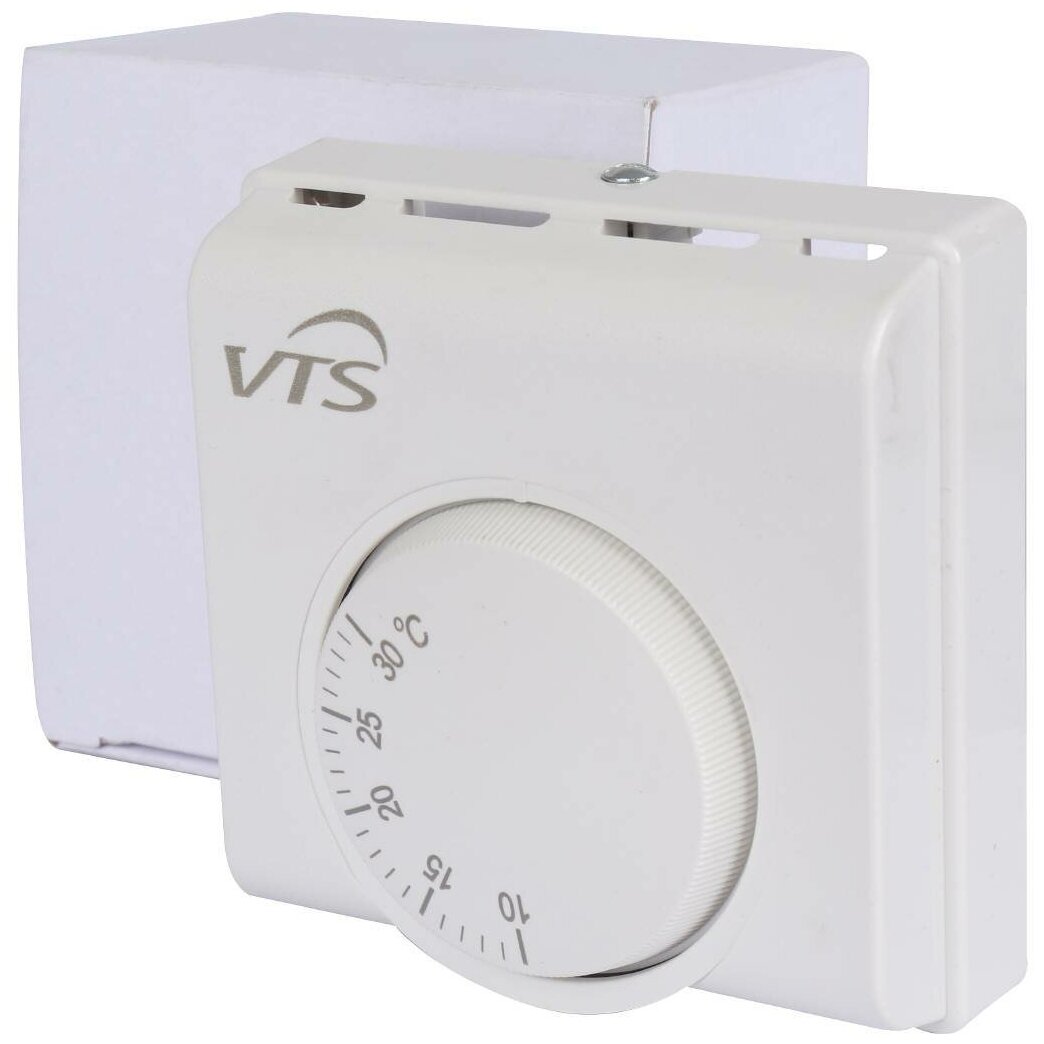 Терморегулятор VTS TR 010 (VR), белый, IP30 - фотография № 1
