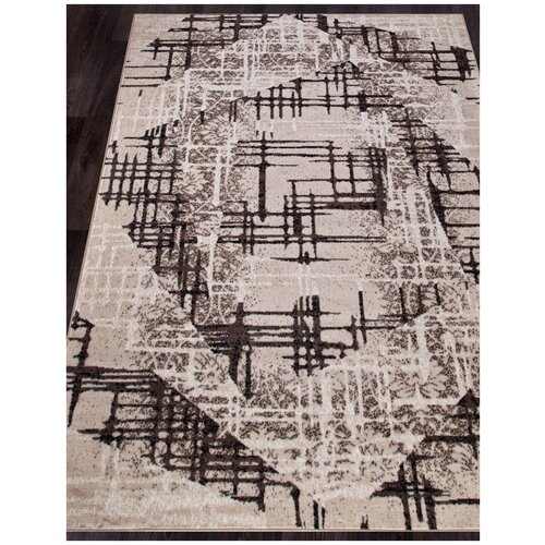 Ковер SIERRA - Прямоугольник Бежевый, Современный, BEIGE-BROWN (250 на 350)