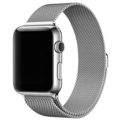 Ремешок стальной Devia Elegant Series Milanese Loop для Apple Watch 38/40 mm (Цвет: Silver)