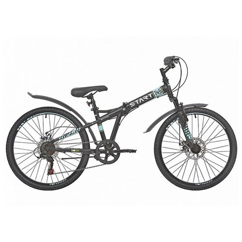 Велосипед двухколесный 24 RH START 145 DISC ST 13 черный 6 скоростей модельный ряд 2021 года 2093000₽