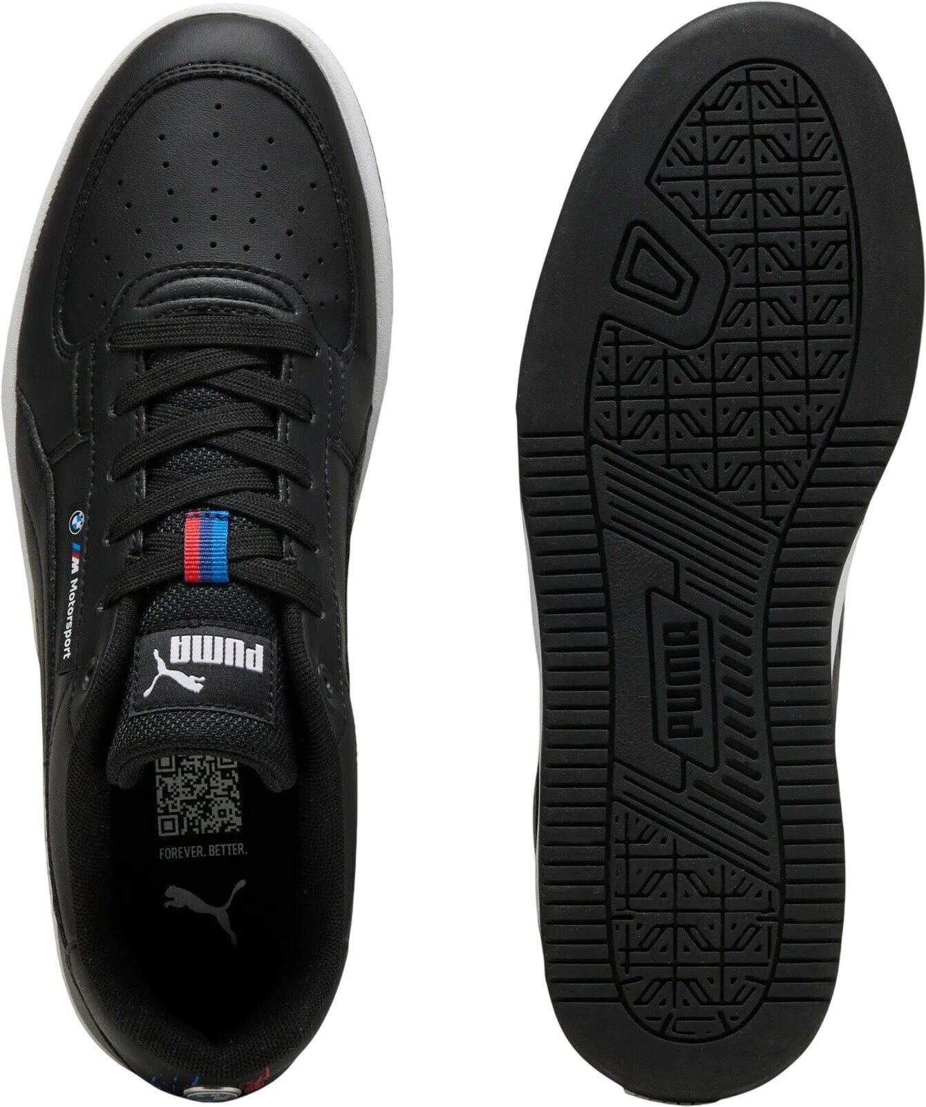 Кеды PUMA BMW MMS Caven 2.0, размер 10 UK, черный — фото 1