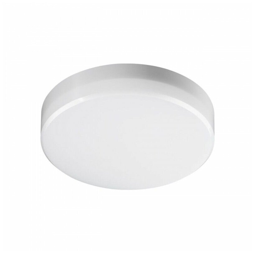 NOVOTECH 358684 OVER NT21 291 белый Светильник накладной влагозащищенный IP54 LED 4000K 15W 100-240V PANDORA