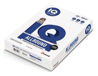 Бумага для принтера IQ Allround А4, марка В, 80 г/кв. м, 500 листов в пачке