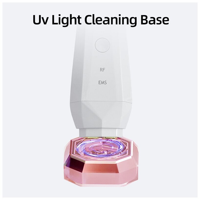 Косметологический аппарат для подтяжки лица FitTop L-Thermage, RF/EMS лифтинг WHITE - фото №6