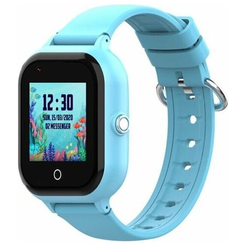 Детские 4G LTE смарт-часы с камерой и GPS-трекером WONLEX KT24 BLUE 499000₽
