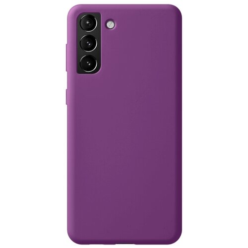 Чехол Deppa Liquid Silicone Pro для Samsung Galaxy S21 Plus, фиолетовый