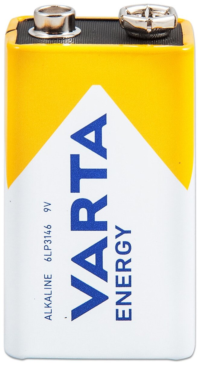 Батарейка алкалиновая VARTA Krona 9V 6LR61, Energy, 1 шт.