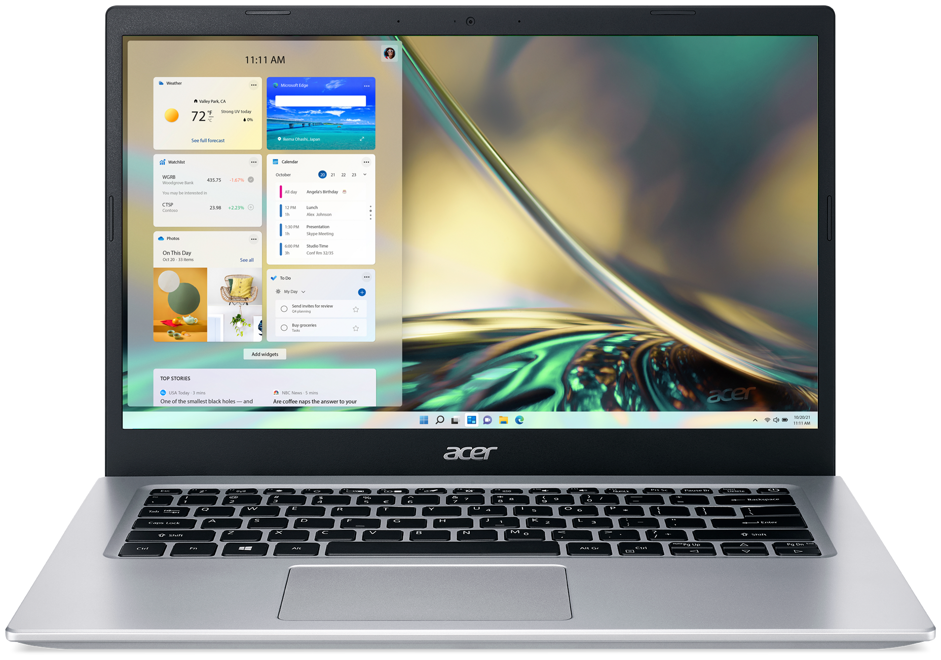 Ноутбук Acer Aspire 5 A514-54-3352 14" FHD IPS/Core i3-1115G4/8GB/256GB SSD/UHD Graphics/Win 11 Home/NoODD/черный (NX.A22ER.00L)