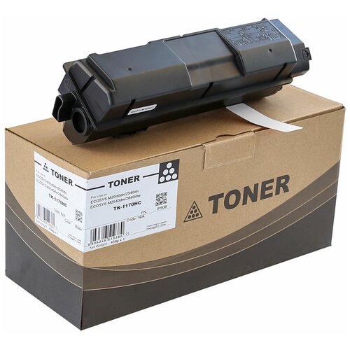 тонер туба profiline tk 1170 для принтеров kyocera ecosys m2040 m2040dn m2540 m2540dn m2640idw m2640 7200 копий совместимый Картридж TK-1170HC для KYOCERA Ecosys M2040dn, M2540dn, M2640idw 12000 стр CET