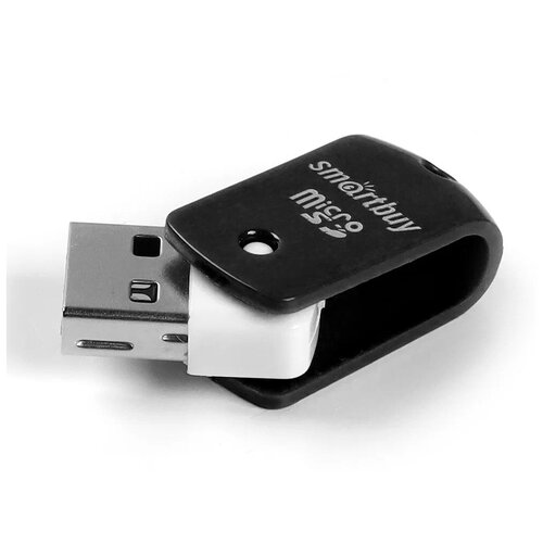 Переходник картридер Smartbuy SBR-706-K USB для Micro SD, черный